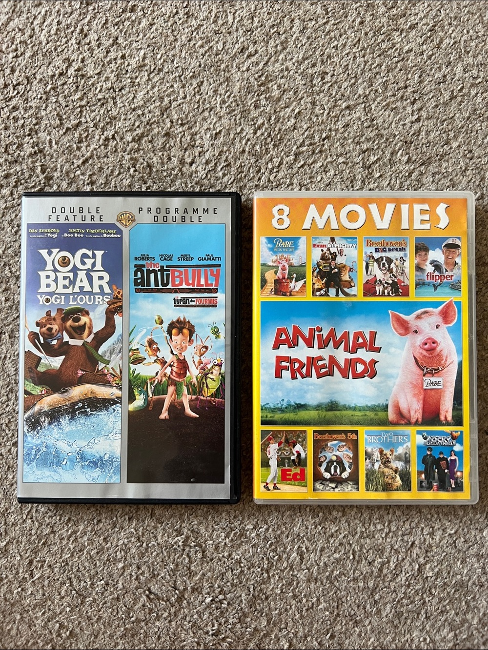Ant Bully & Yogi Bear + Animal Friends DVD Collection / x10 Family Movies